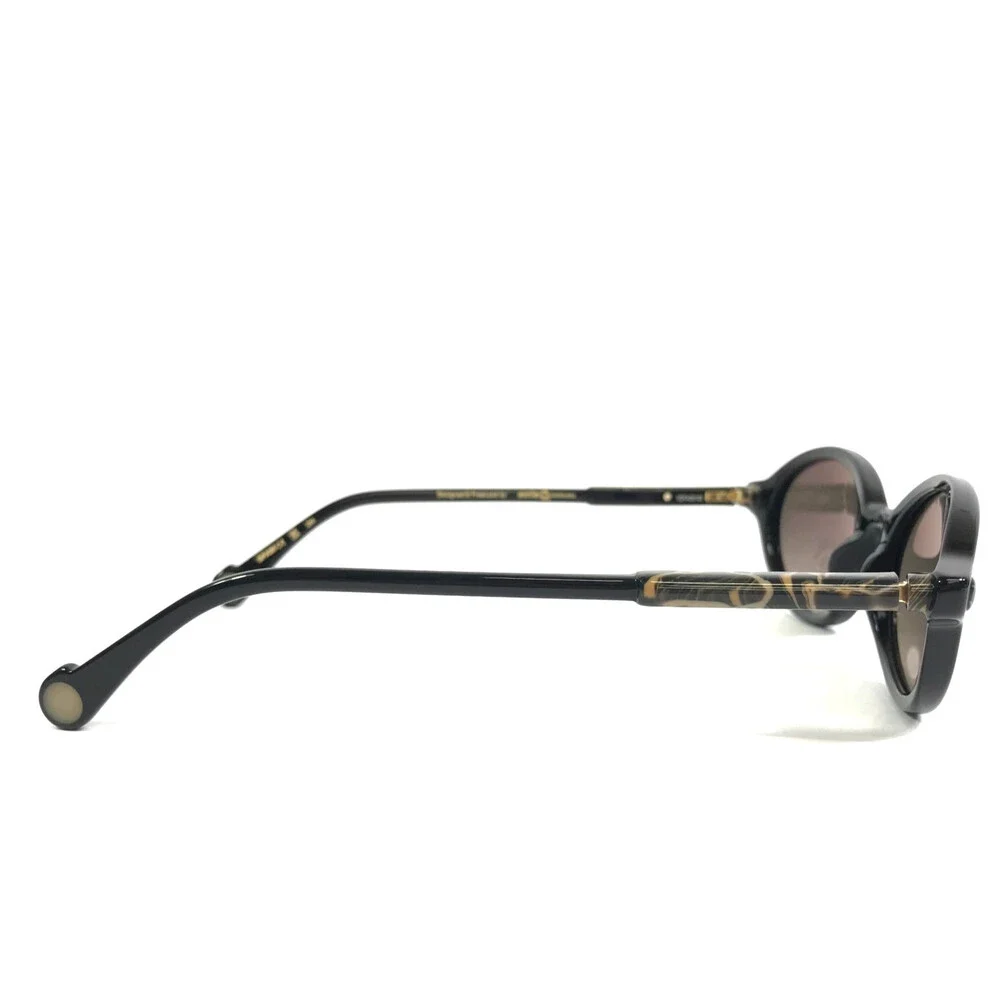 Etnia Barcelona Sunglasses DELOS BKBR Shiny Black Brown w/ Gradient Brown Lenses